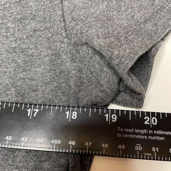 Rae Dunn Womens Top Size L Gray Short Sleeve Pullover T-Shirt Unlined Casual - Picture 5 of 9